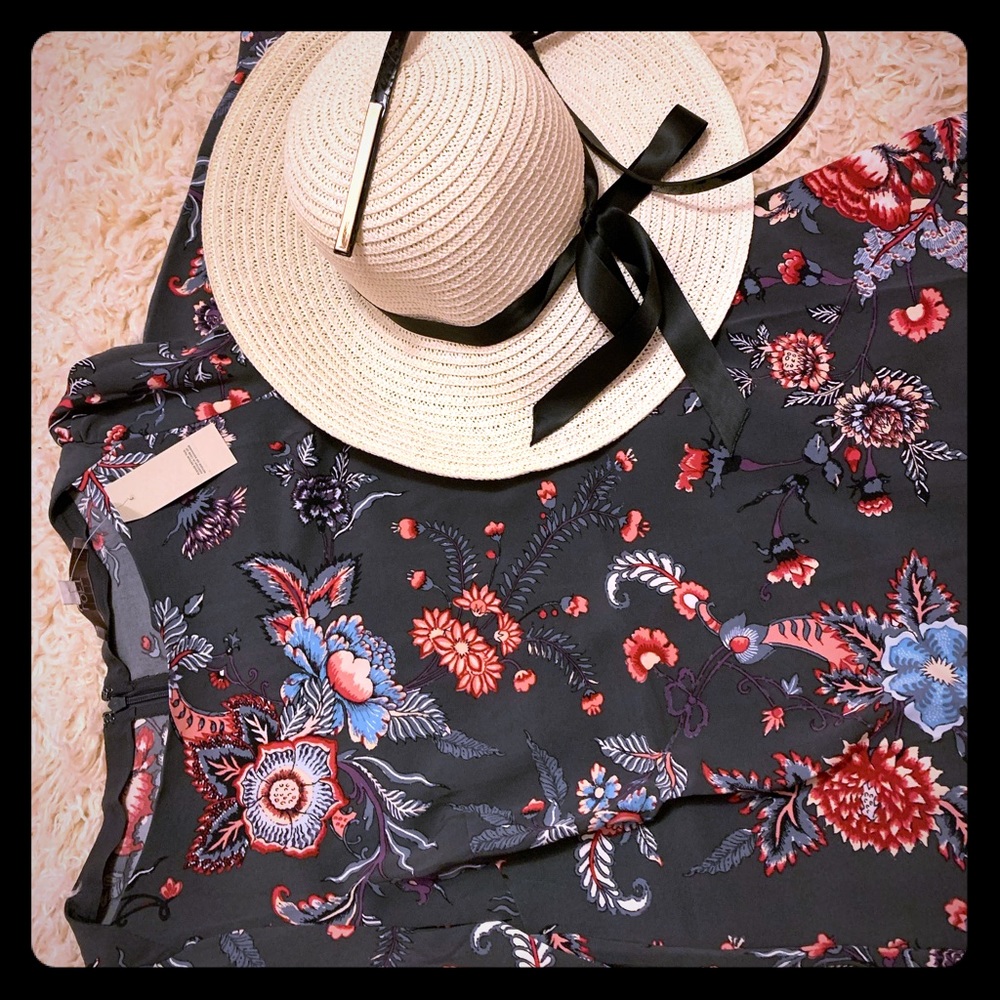 Loft Dress- In Flower Heavens